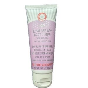 First Aid Beauty KP Bump Eraser Body Scrub with 10% AHA NWT 2 oz